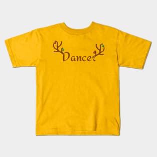 Dancer Reindeer Kids T-Shirt